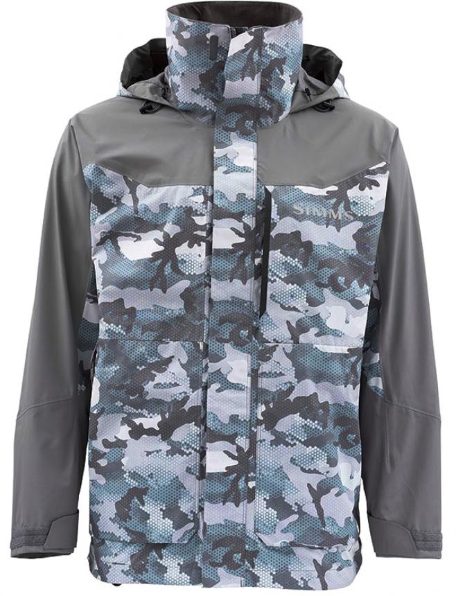 Куртка Simms Challenger Jacket 20 XXL Hex Flo Camo Grey Blue, арт