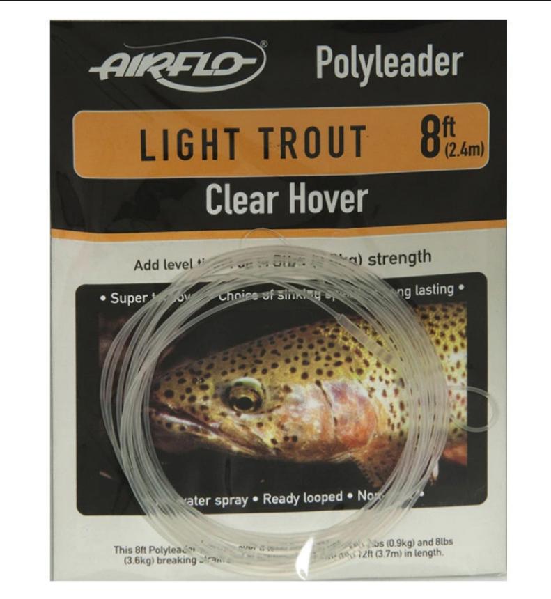 Полилидер Airflo Light Trout 8ft 8lb Clear Hover