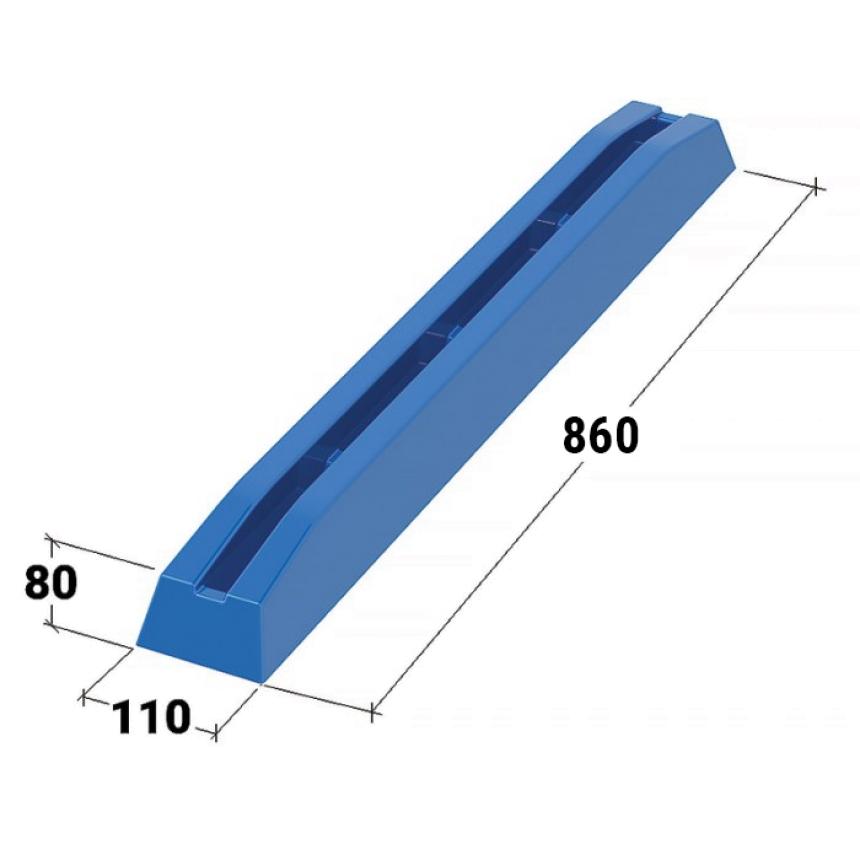 Кранец причальный Техномарин 860мм синий