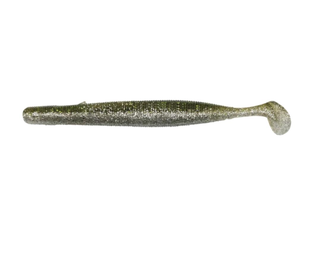  Savage Gear Gravity Stick Paddletail 140 Green Silver UV