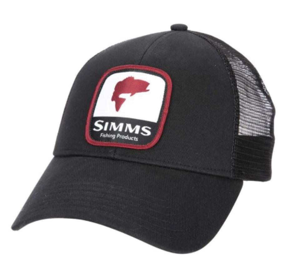 Кепка Simms Patch Trucker Black, арт 