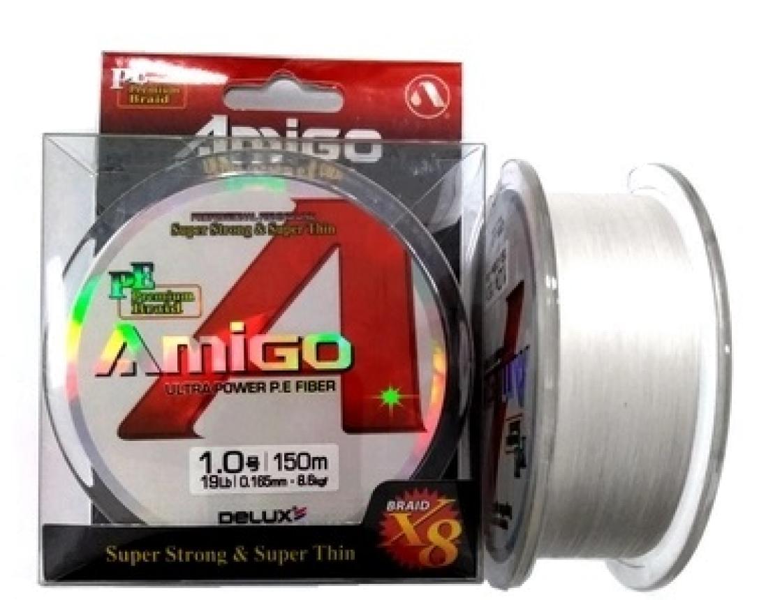 Шнур Amigo Premium Red X8 150м 1.5 белый