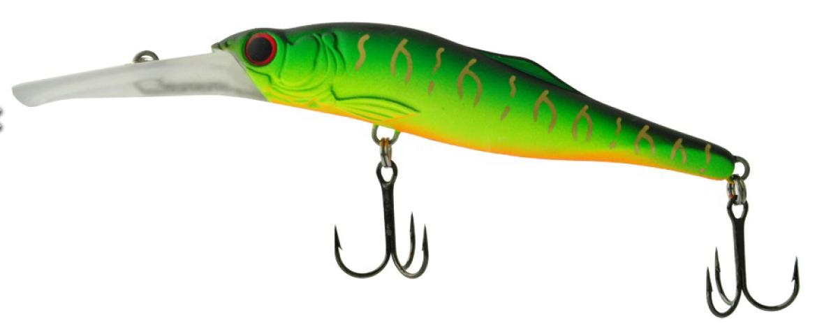 Воблер Mottomo Troller 120F Ghost Tiger, арт. WB127B-GT – купить по цене 400.00 рублей в Москве с доставкой по России в рыболовном интернет-магазине Spinningline