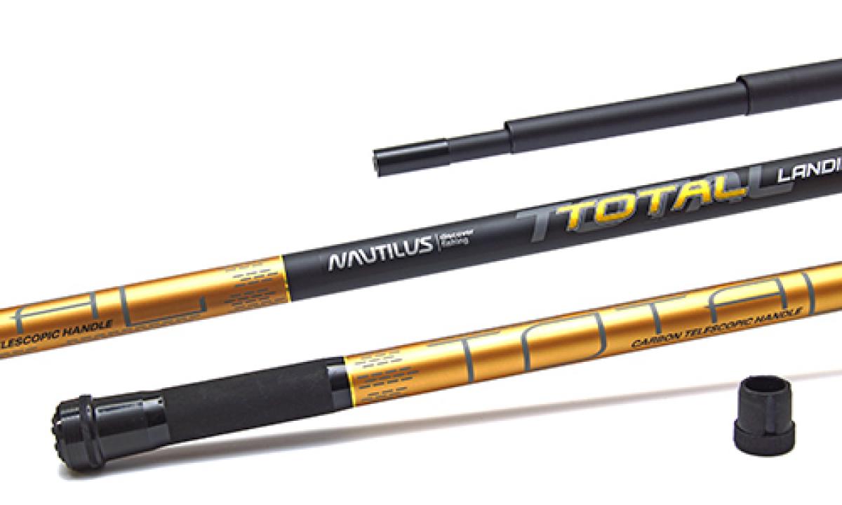 Ручка для подсачека Nautilus Total landing net handle Tele 250см - фото предоставлено поставщиком 1