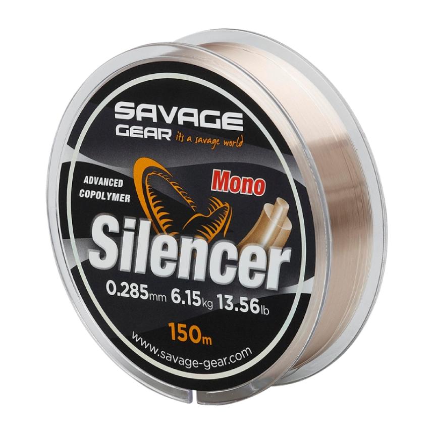Леска Savage Gear Silencer Mono 150м 0,285мм - фото предоставлено поставщиком 1