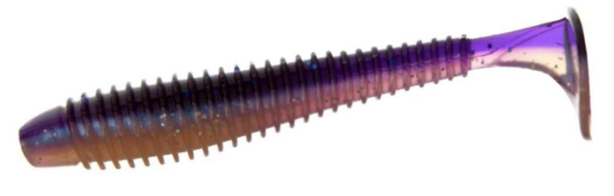 Приманка Flagman Mystic Fish Fat 2,8" 0531 Violet/Pearl Whit - фото предоставлено поставщиком 1