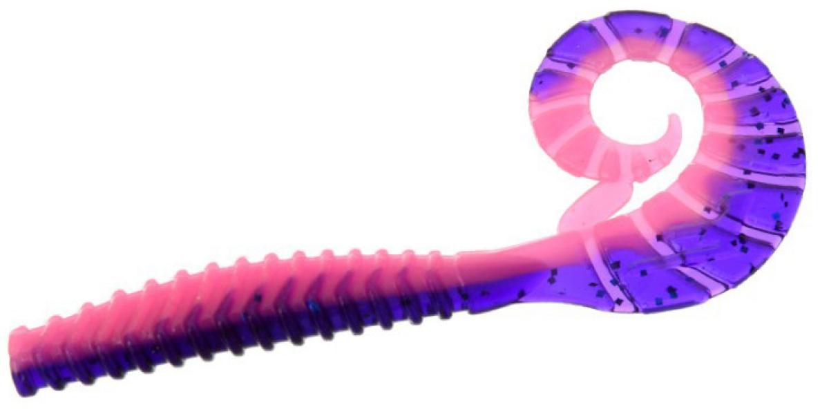 Приманка Flagman TT-Grub 2.5" 0526 Violet Pink