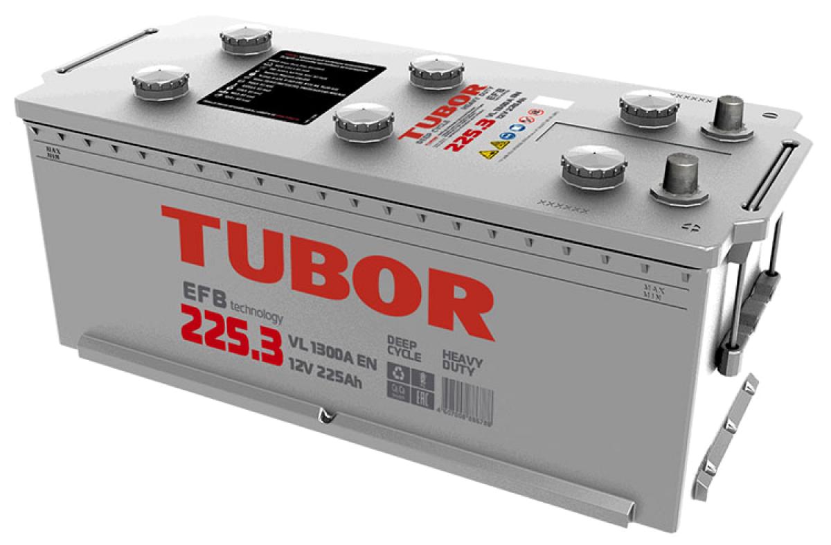Аккумулятор Tubor EFB 6СТ-225.3 VL