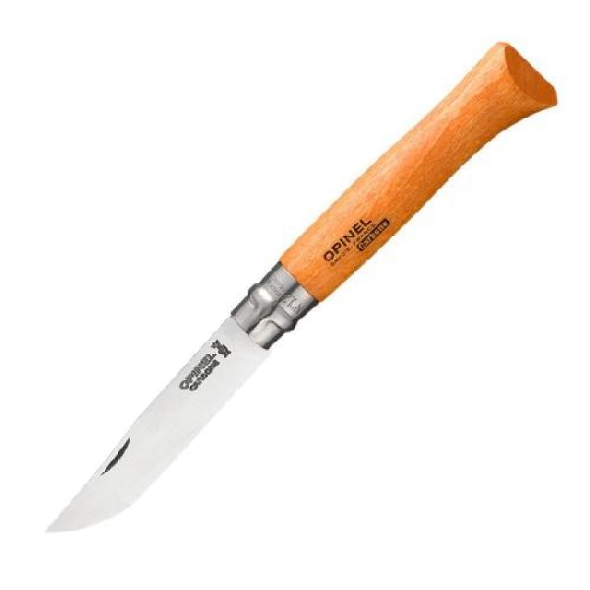 Нож Opinel №12 рукоять из дерева бука, блистер