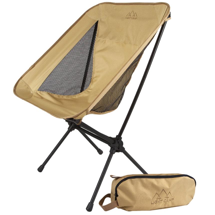 Кресло складное Light Camp Folding Chair Small песочный - фото предоставлено поставщиком 5