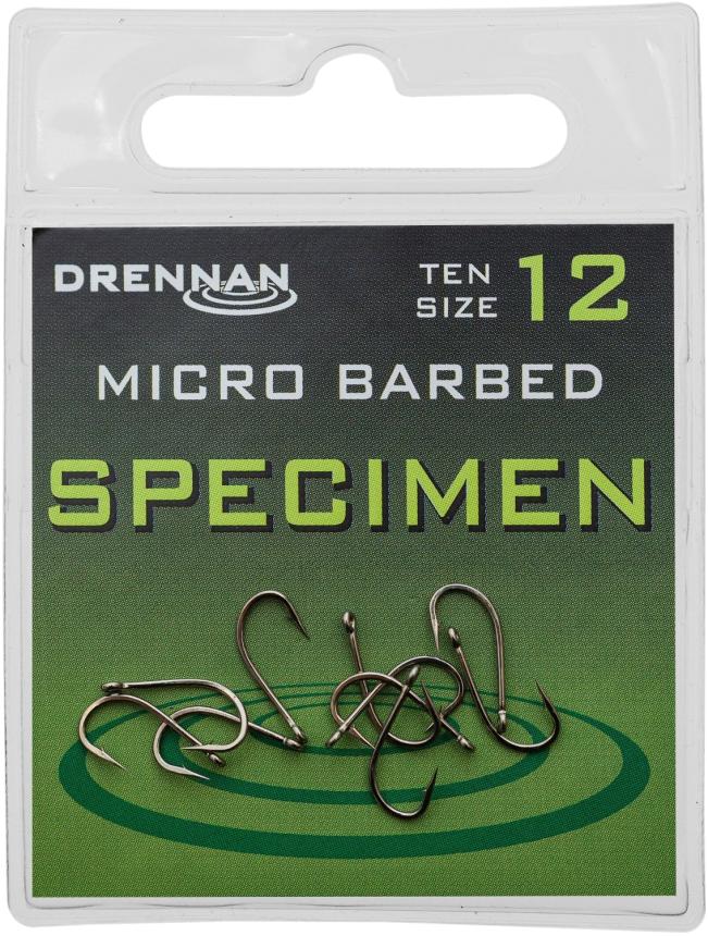 Крючок Drennan Specimen Micro Barbed №6