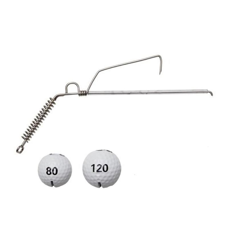 Готовые оснастки купить Готовая оснастка Madcat Golf Ball Jig System Anti Snag 80+120гр, арт. 66104 - ку