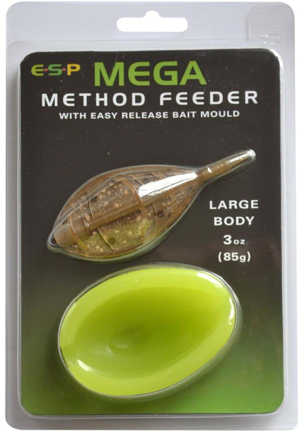 Кормушка ESP Mega Method Feeder L 56гр + форма Green