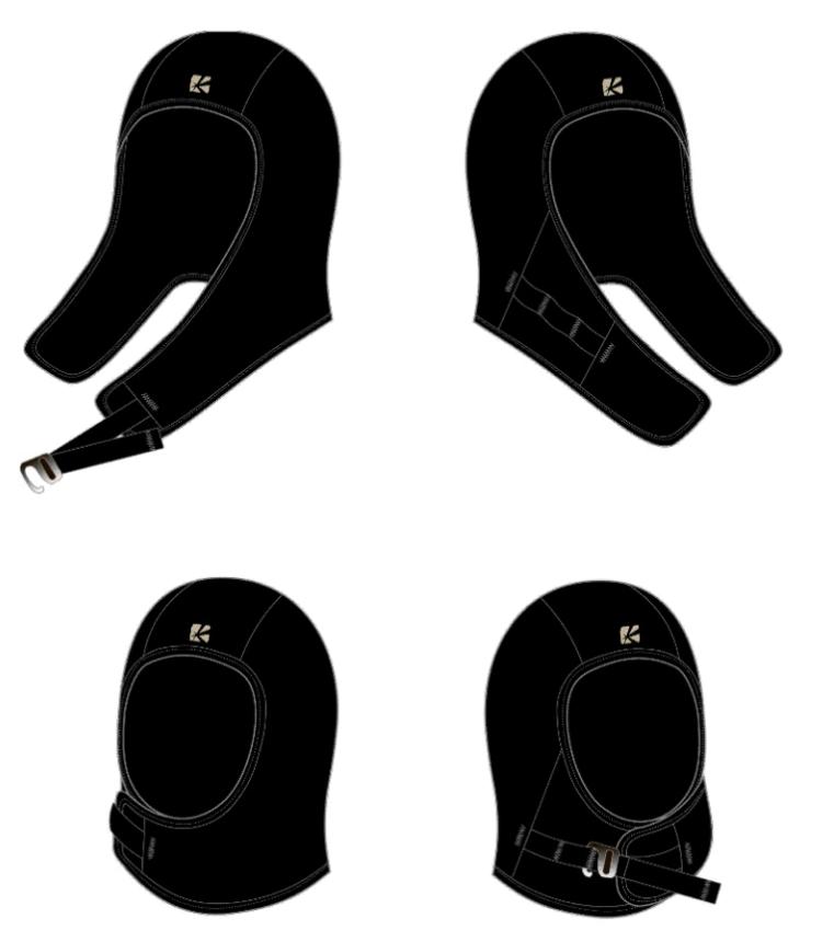 Подшлемник Bask Snow Helmet V3 58 черный