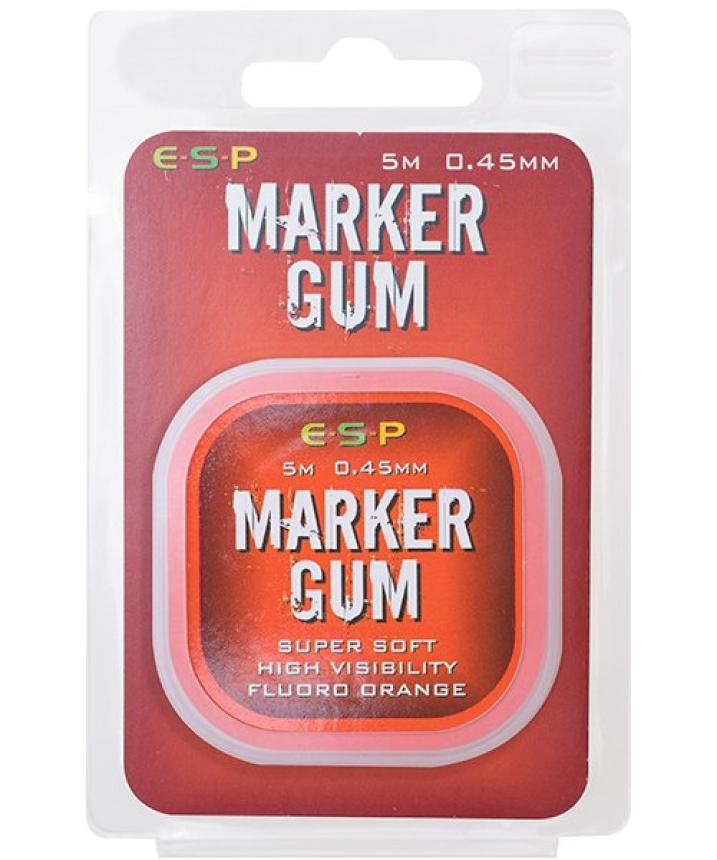 Нить маркерная ESP Marker Gum 5м 0,45мм Fluoro Orange