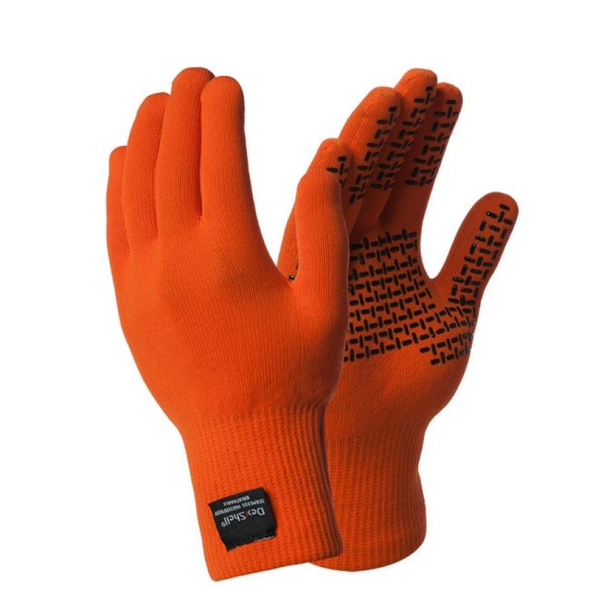 Перчатки DexShell ThermFit Gloves L оранжевый