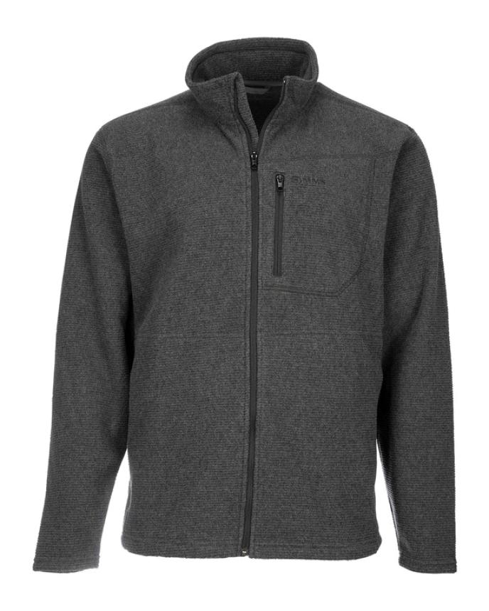 Пуловер Simms Rivershed Full Zip 20 S Carbon