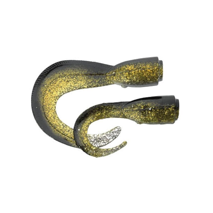Хвосты Savage Gear 3D LB Hard Eel 25см 02-Olive Gold