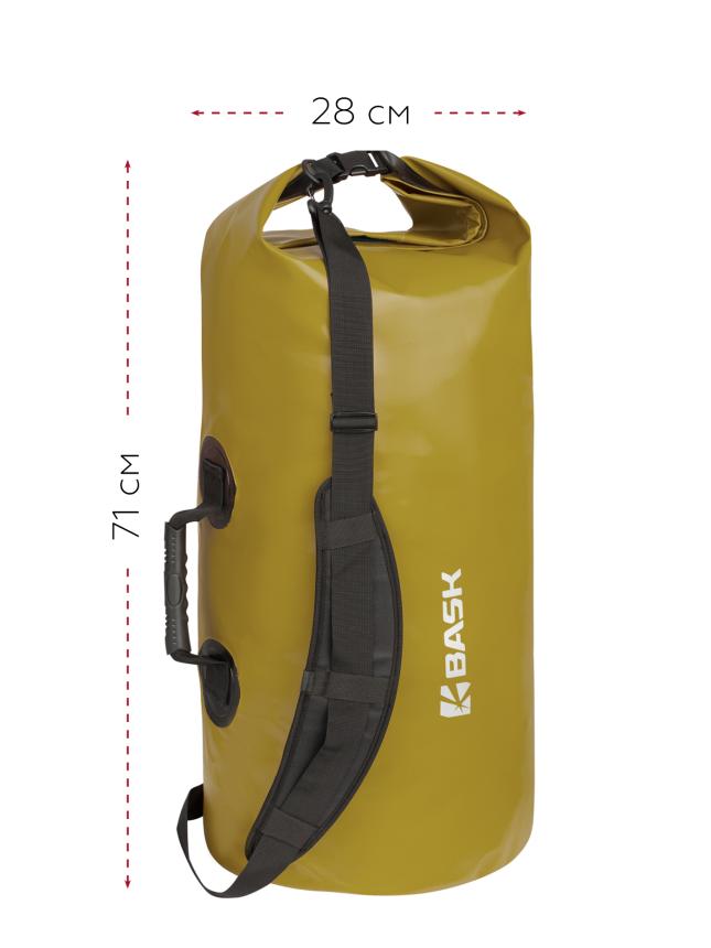 Гермомешок Bask WP Bag 40 V3 желтый