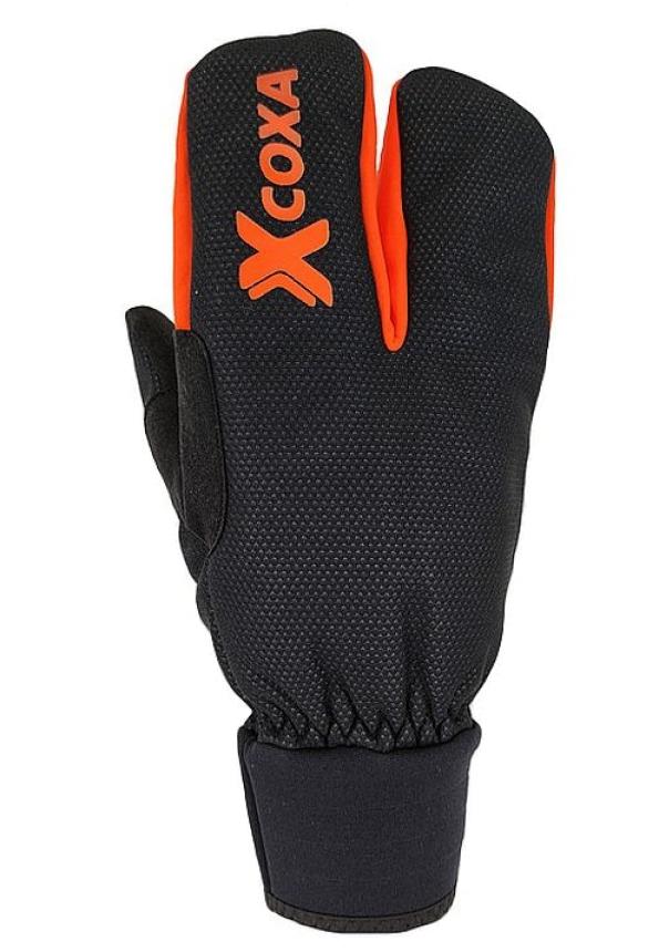 Варежки Coxa Lobster Mitten Gloves 10 черный/оранжевый