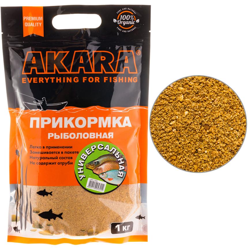 Прикормка Akara Premium Organic 1кг Универсальная