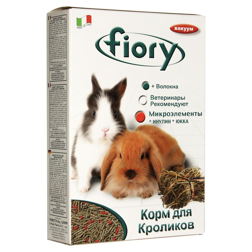 Корм Fiory Pellettato для кроликов гранулированный 850гр
