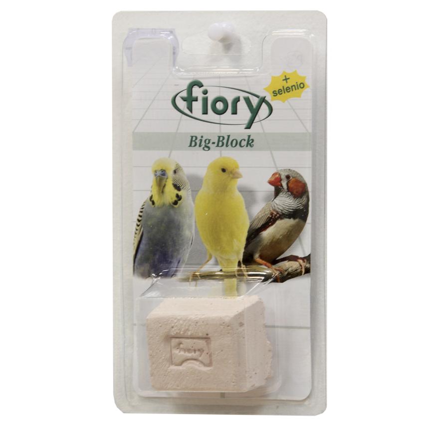 Био-камень Fiory Big-Block для птиц с селеном 100гр