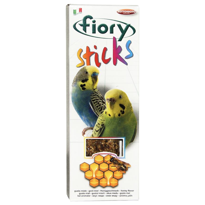 Палочки Fiory Sticks для волнистых попугаев с медом 2*30гр