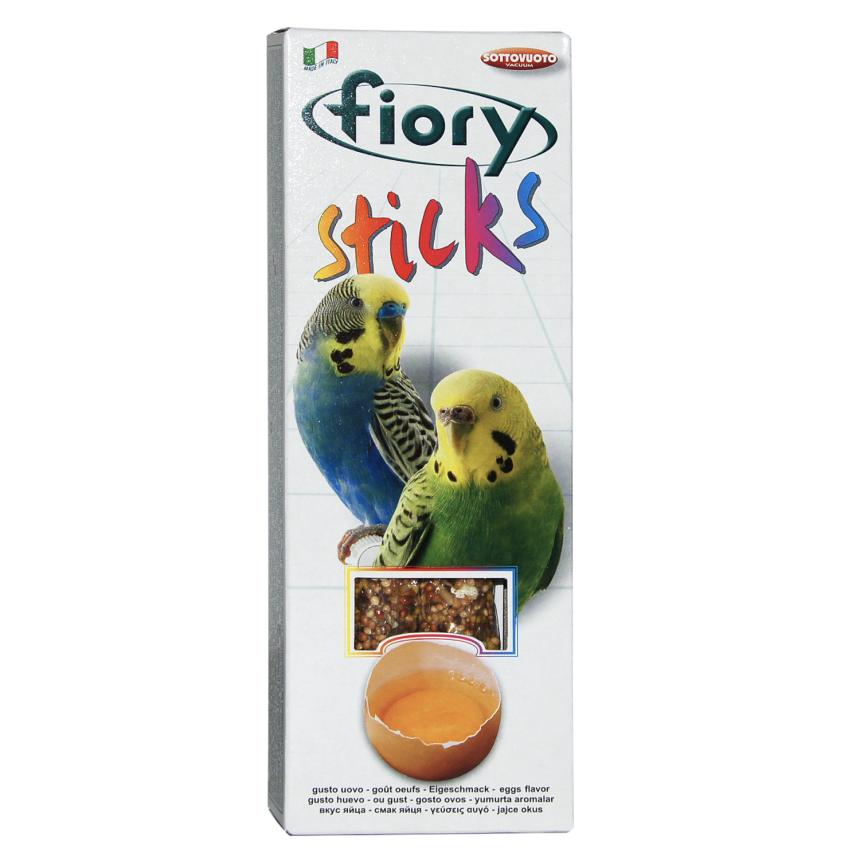 Палочки Fiory Sticks для волнистых попугаев с яйцом 2*30гр