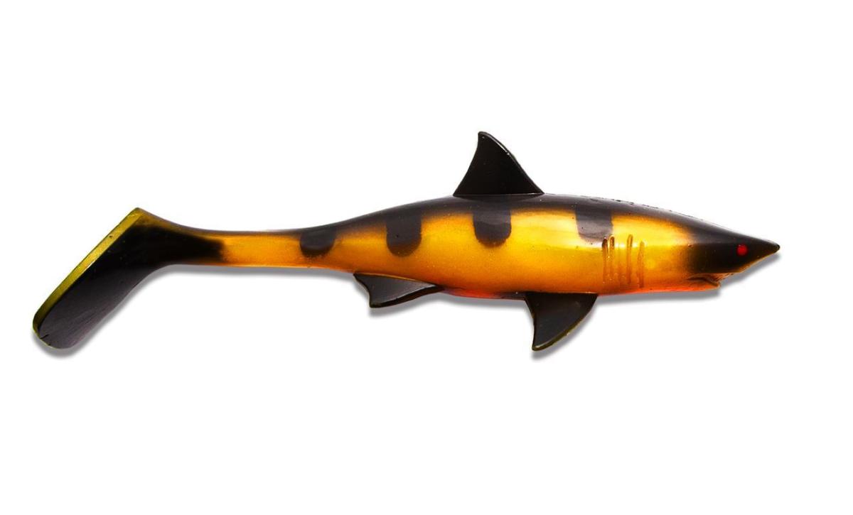 Приманка Kanalgratis Shark Shad 200 Black Okoboji Perch