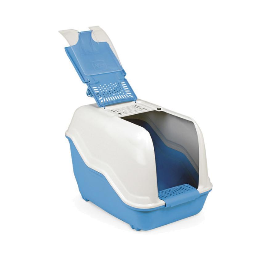 Био-туалет MPS Netta для кошек 54*39*40см, голубой