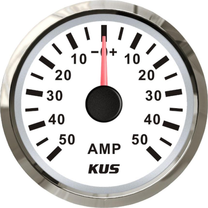 Амперметр KUS 50-0-50 (WS)