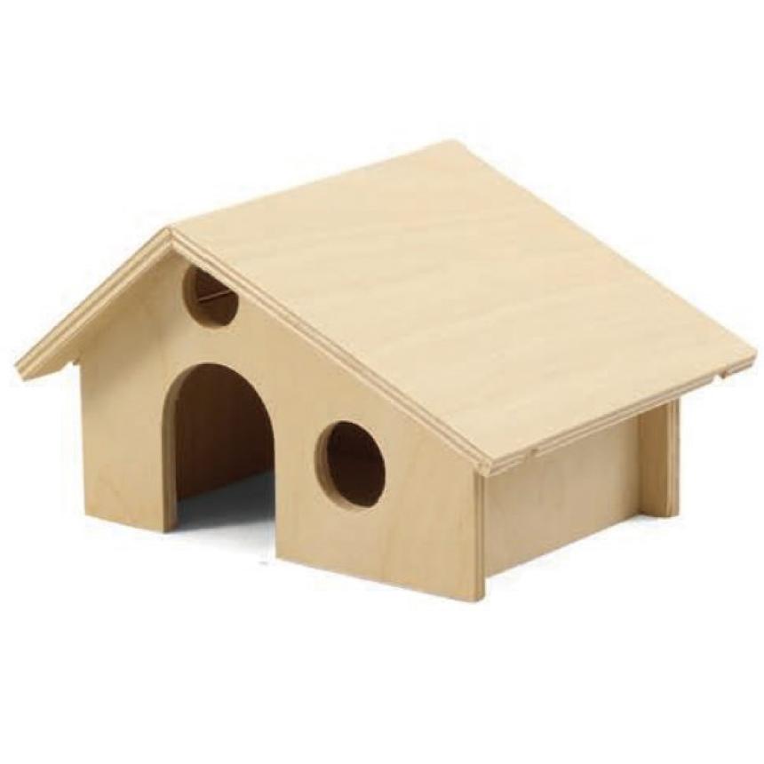 Дом Triol Ди-04600 для мелких животных деревянный