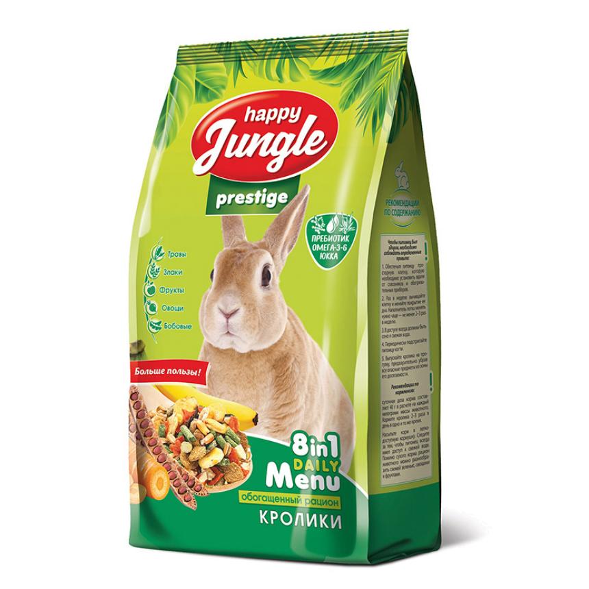 Корм Happy Jungle Prestige для кроликов 500гр