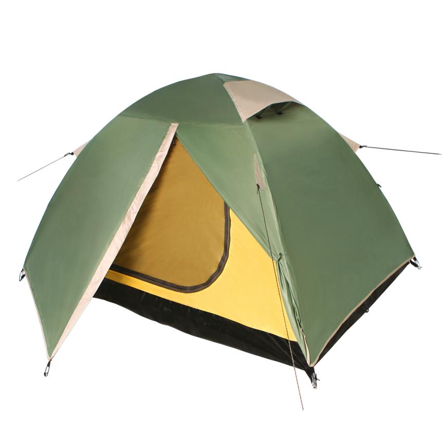 Палатка BTrace Malm 2 зеленый/бежевый