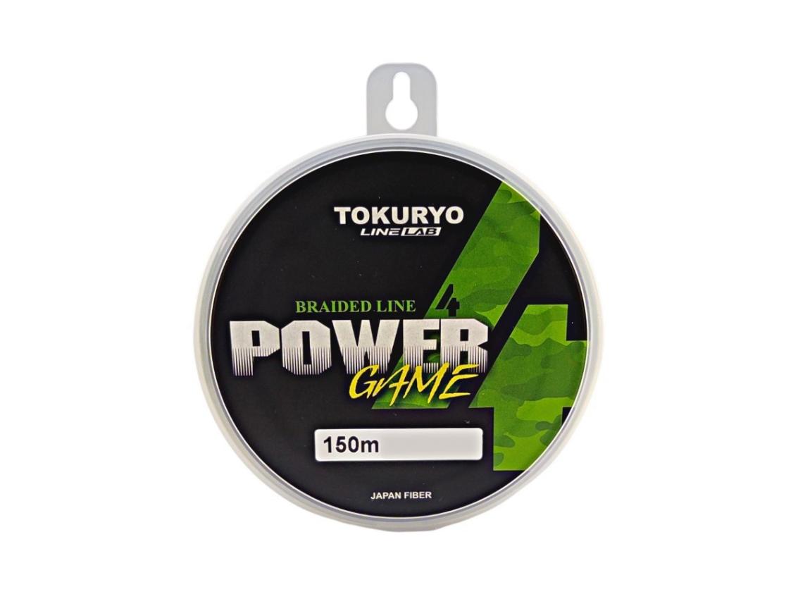 Шнур Tokuryo Power Game X4 150м 0.8 Yellow