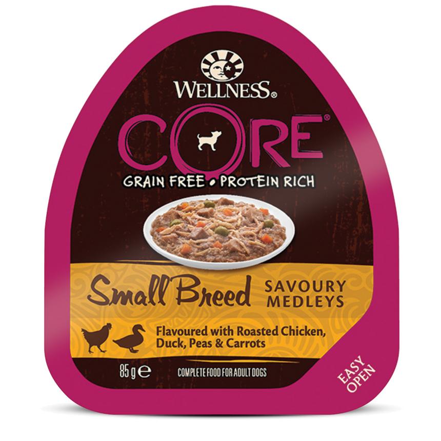 Консервы Core для мелких собак курица/утка/горошек/морковь 85гр