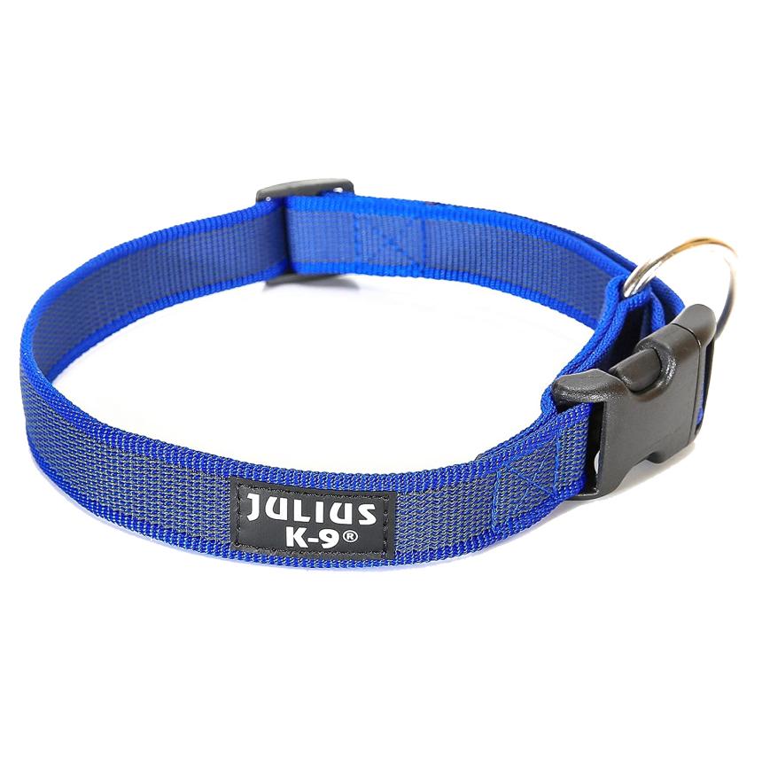 Ошейник Julius-K9 Color&Gray 27-42/2 сине-серый