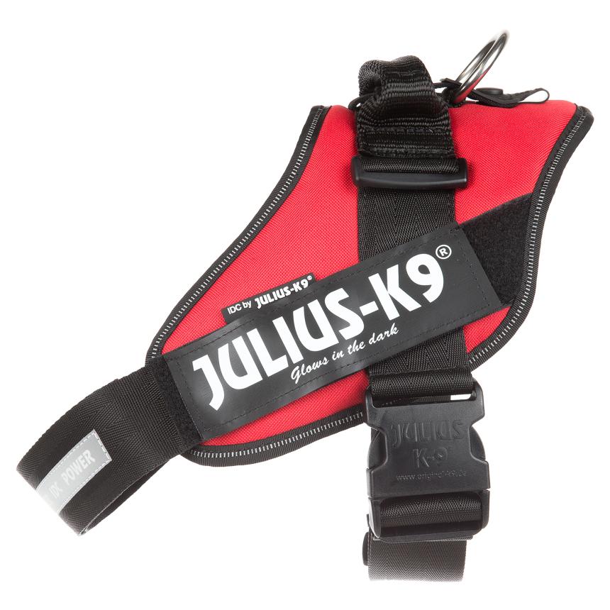 Шлейка Julius-K9 для собак IDC®-Powerharness 0 58-76 красный