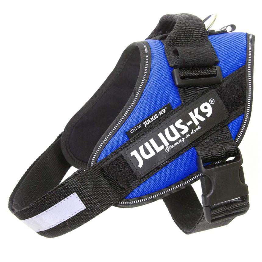 Шлейка Julius-K9 для собак IDC®-Powerharness 1 63-85 синий