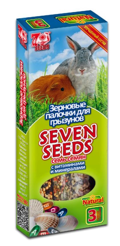 Палочки Seven Seeds для грызунов, витамины/минералы 3шт