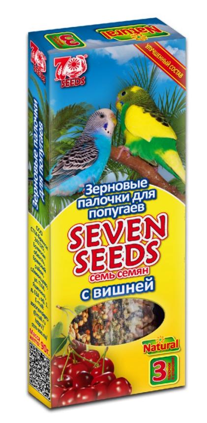 Палочки Seven Seeds для попугаев, вишня 3шт