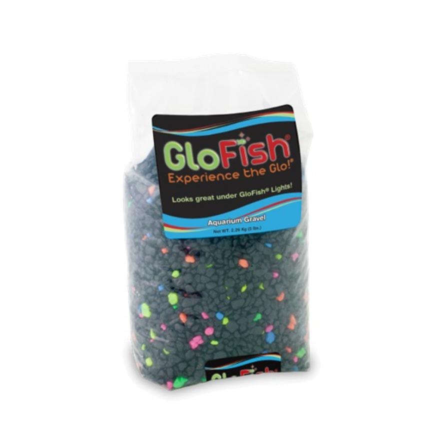 Грунт GloFish гравий черный 2,26кг