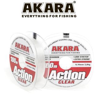 Леска Akara Action 100м 0,275мм Blue, арт. ACT-BL-100-0275