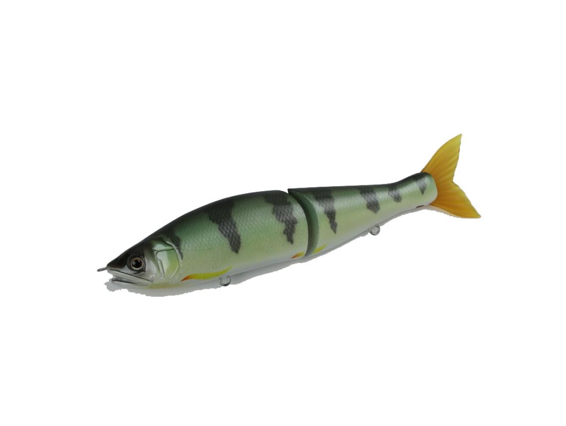 Воблер Gan Craft Jointed Claw 178 Type-15SS INT01-Green Perch, арт. GCLJC178SSINT01 – купить по цене 3346.00 рублей в Москве с доставкой по России в рыболовном интернет-магазине Spinningline