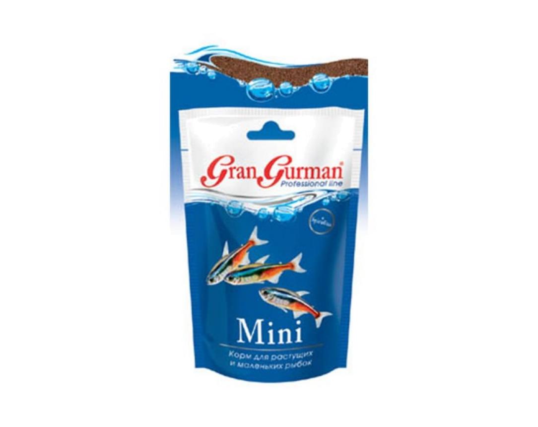 Корм Gran Gurman Mini для растущих и мелких рыб 30гр