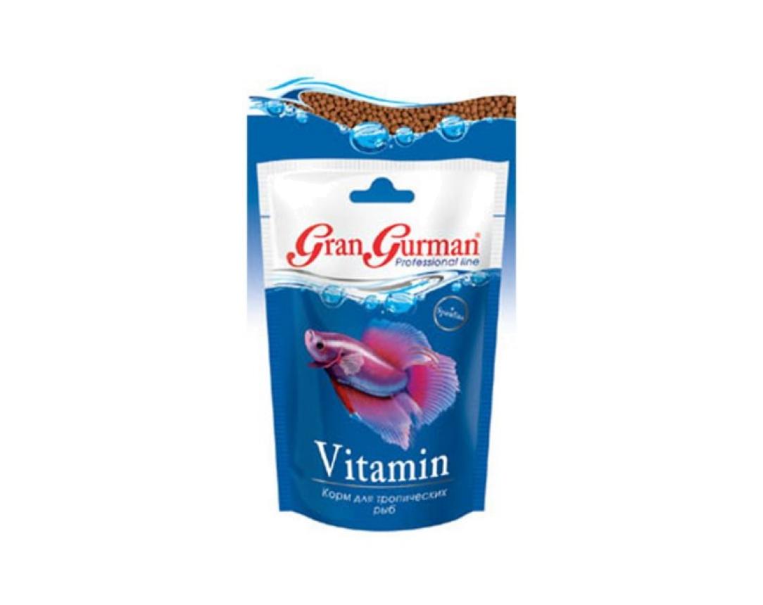 Корм Gran Gurman Vitamin для тропических рыб 30гр