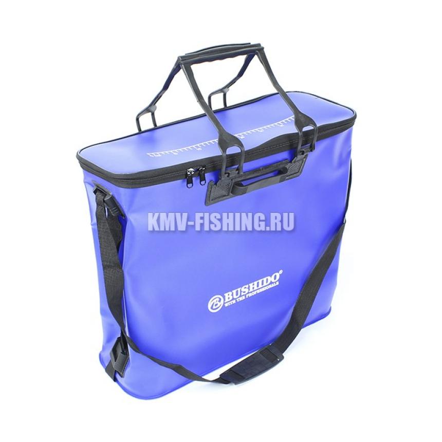 Ведро-сумка Bushido квадратное 55х50х20см синее