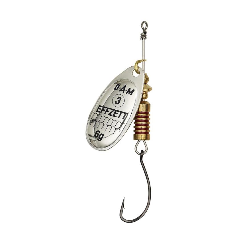 Блесна DAM Single Hook Spinner №3 6гр Reflex Silver