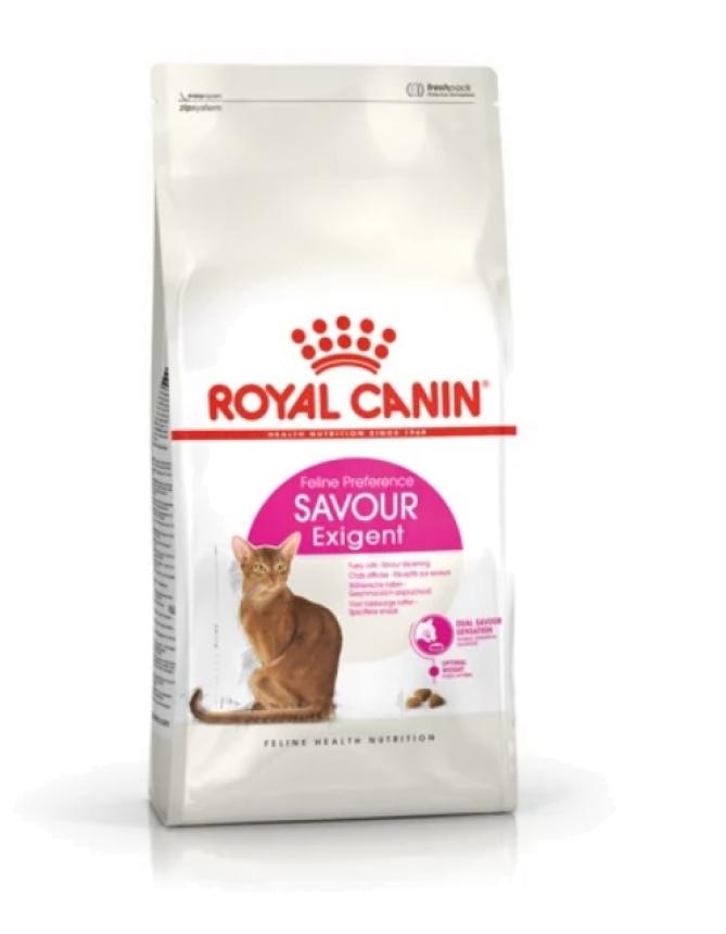 Сухой корм Royal Canin Savour Exigent для кошек привередливых к вкусу корма, 4кг